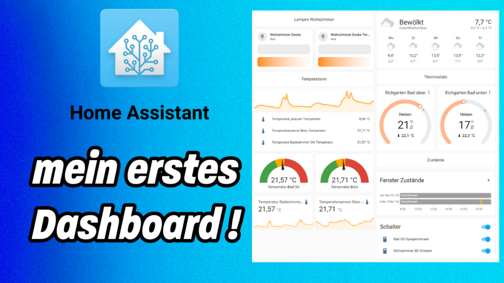 Home Assistant Dein Einstieg ins DashboardDesign für Beginner smarthome & more